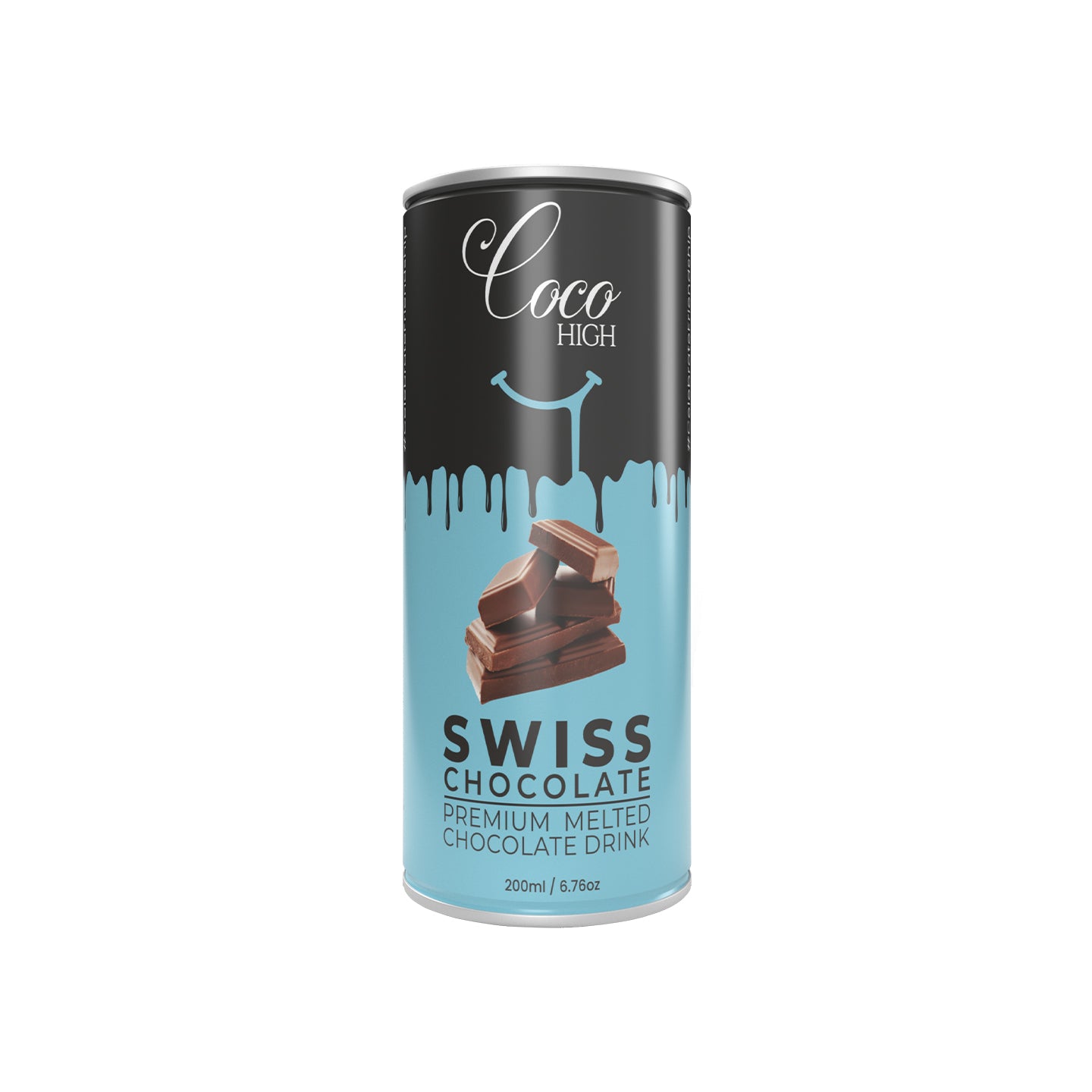Swiss Chocolate I Luxury, Thick & Creamy Chocolate Milkshake with Real Milk Chocolate 200ml