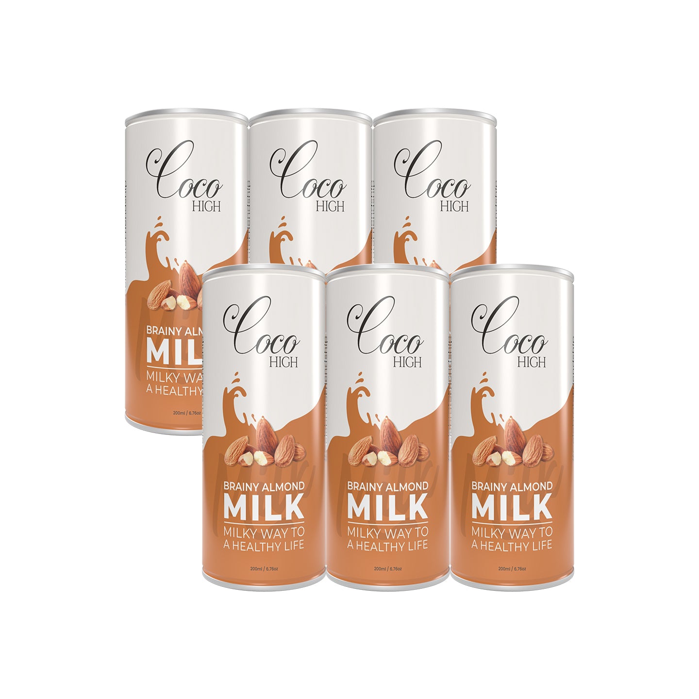Badam Thick & Creamy Flavoured Milkshake With Real Bits of Almonds 200ml | Enriched with Calcium & Vitamins | No Added Preservatives