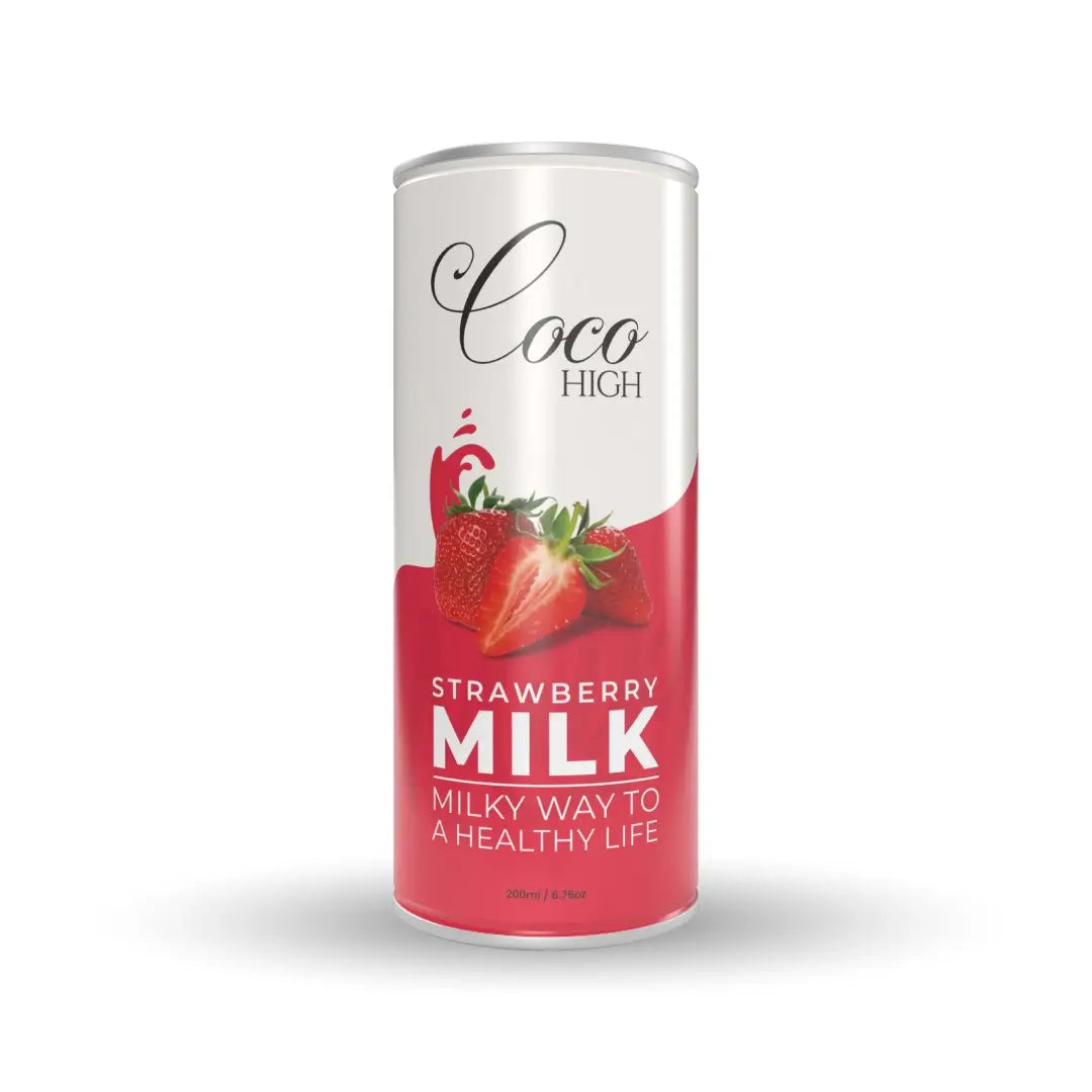Strawberry Flavoured Milk | Ready To Serve Milkshake -200Ml