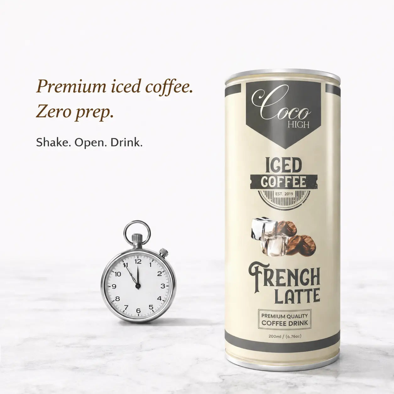 French Latte Ready-to-Drink Cold Coffee 200 ml