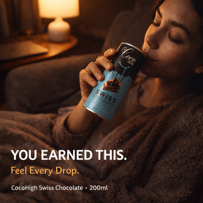 Swiss Chocolate I Luxury, Thick & Creamy Chocolate Milkshake with Real Chocolate 200ml