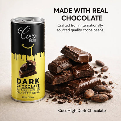 Dark Chocolate Milkshake Luxury Melted Chocolate Drink (200ml)