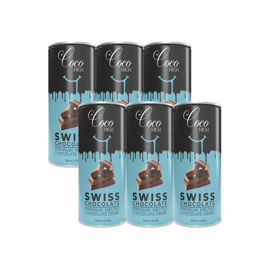 Swiss Chocolate I Luxury, Thick & Creamy Chocolate Milkshake with Real Milk Chocolate 200ml