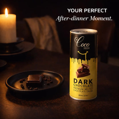 Dark Chocolate Milkshake Luxury Melted Chocolate Drink (200ml)