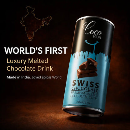 Chocolate Milkshake Drink Combo – Caffe Mocha, Swiss, Dark (200ml Can, Multi-Pack)