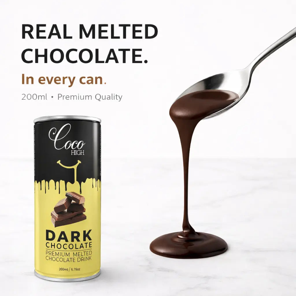 Dark Chocolate Milkshake Luxury Melted Chocolate Drink (200ml)