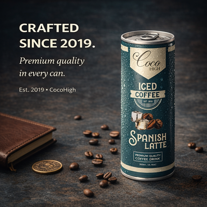 Cold Coffee | Iced Coffee Spanish Latte |Ready to Drink Coffee 200ml| No Added Preservatives
