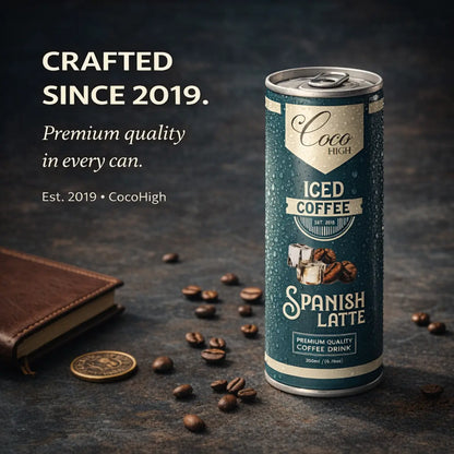 Spanish Latte Cold Coffee | Ready to Drink Iced Coffee (200ml)