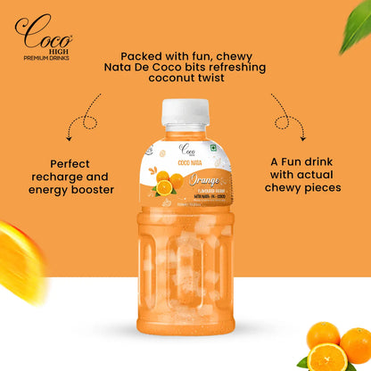 Orange Juice 25% with NATA De Coco (320ml)