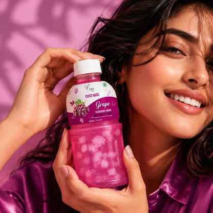 Grape Juice 25% with NATA De Coco (320ml)