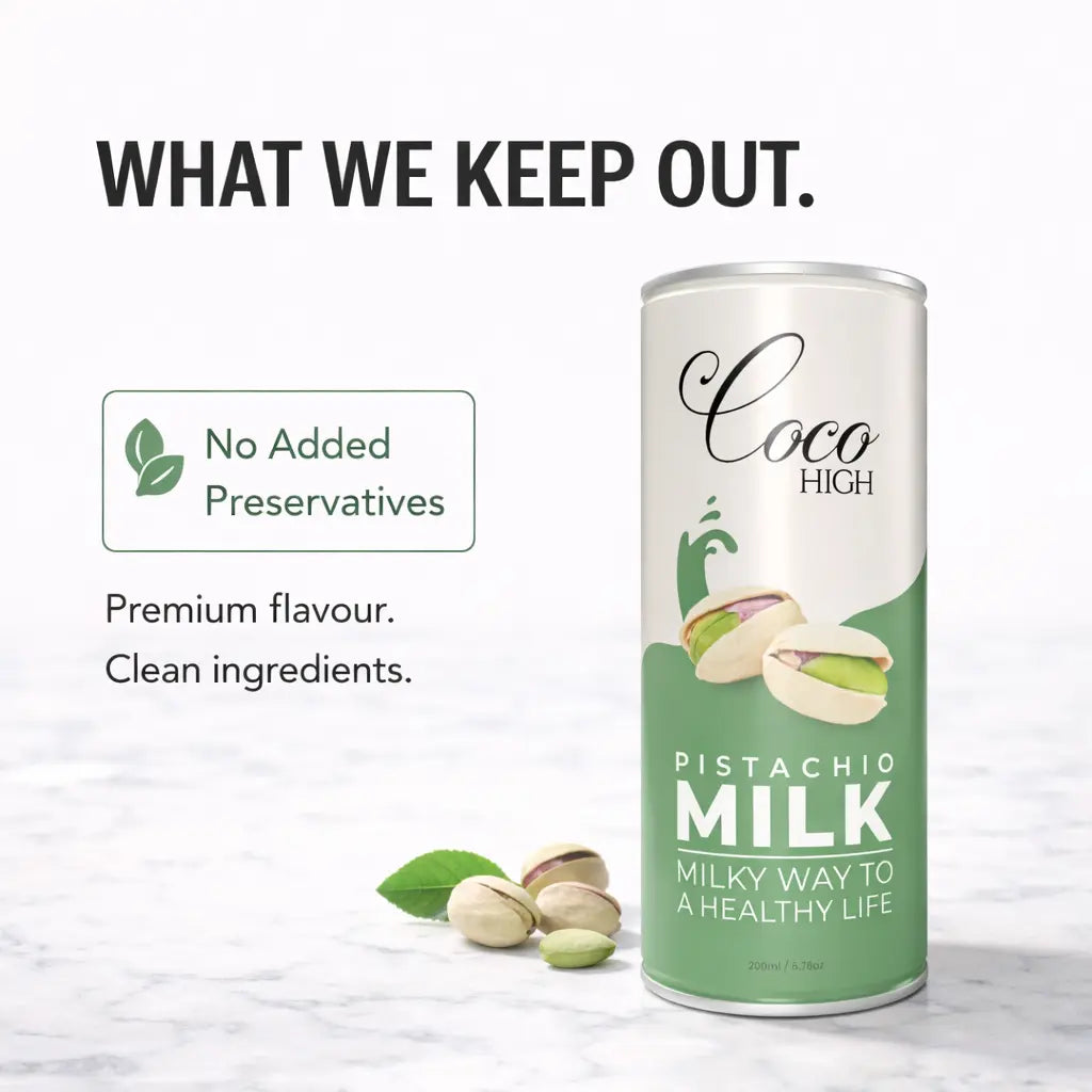 Pistachio Flavoured Milk Drink, No Preservatives 200ml