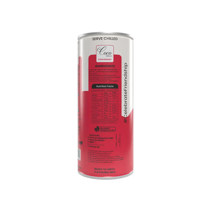Strawberry Flavored Milk | No Added Preservatives (200ml)