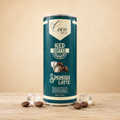 Spanish Latte Cold Coffee | Ready to Drink Iced Coffee - 200ml