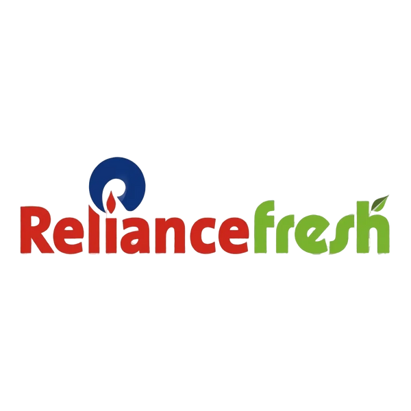 Reliance Fresh logo on a transparent background