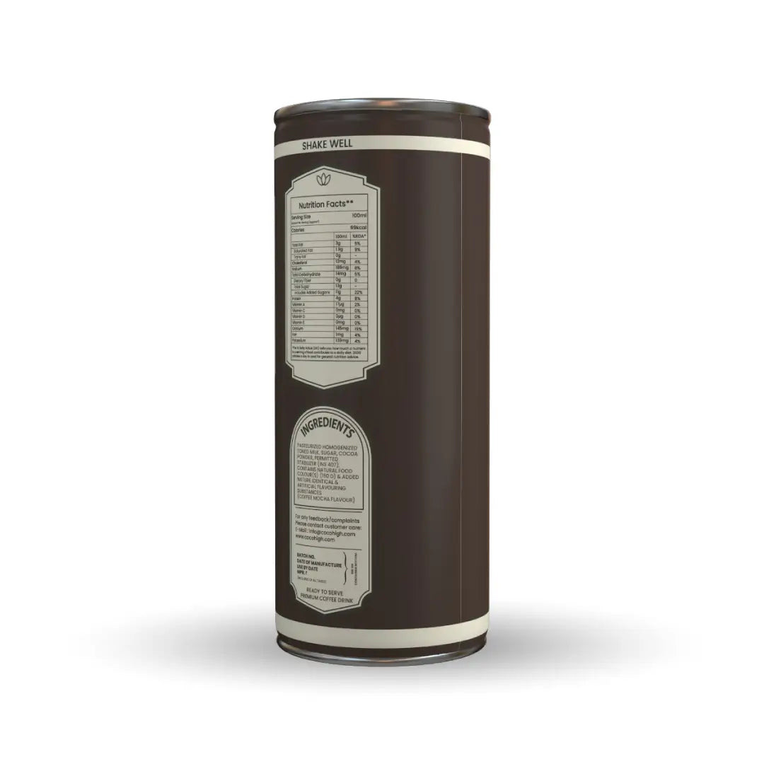 Mochaccino Iced Coffee | Ready to Serve  Cold Coffee - 200ml