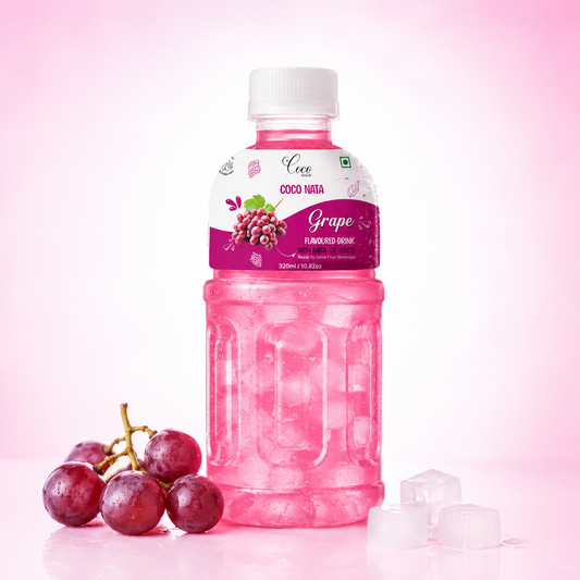 Grape Juice 25% with NATA De Coco 320ml | Multi-Pack