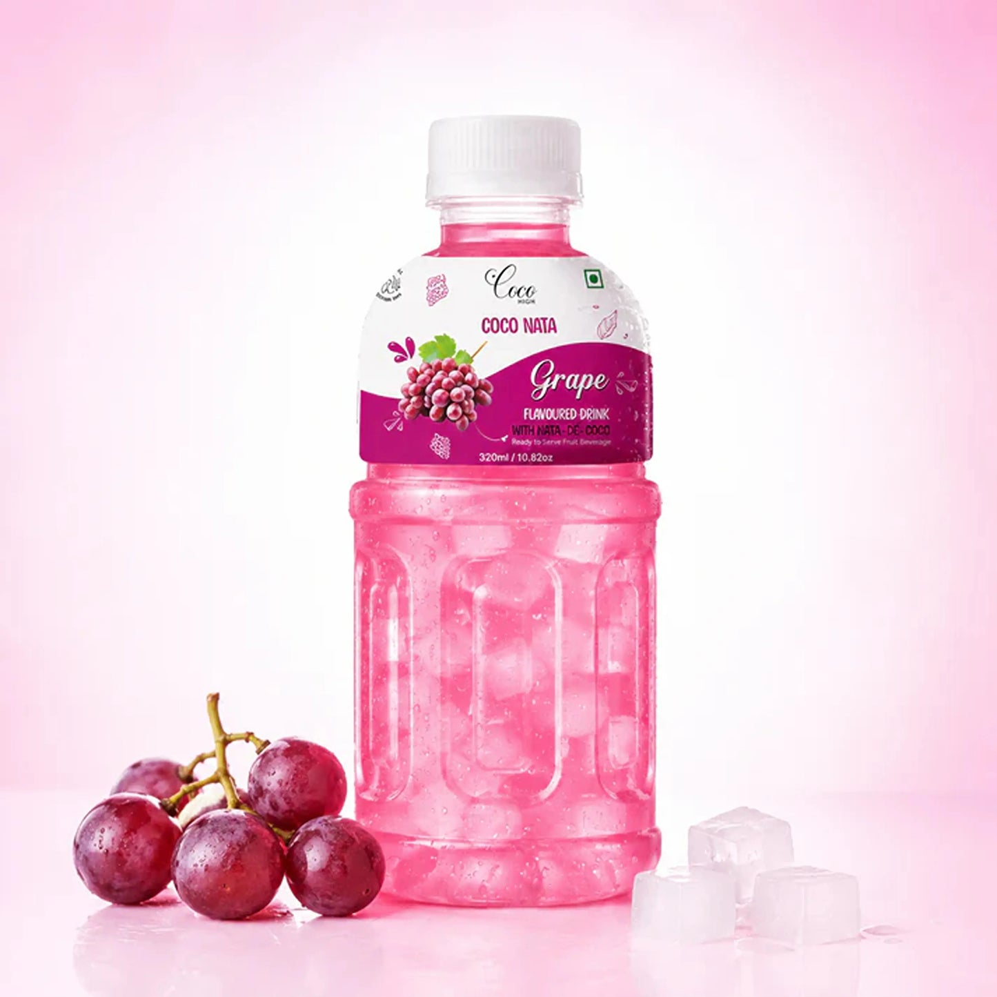 Grape Juice 25% with NATA De Coco (320ml)