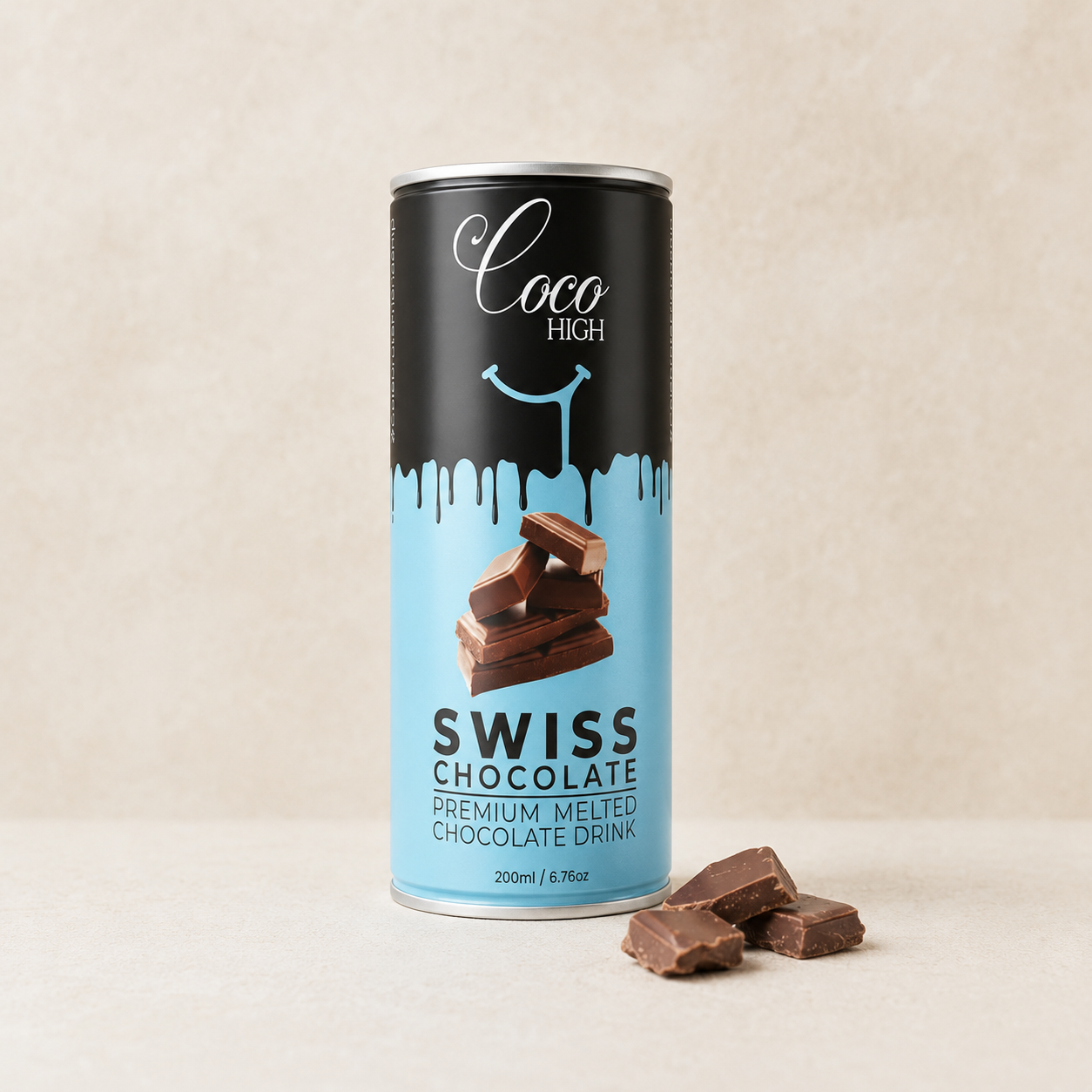 swiss chocolate drink milk shake